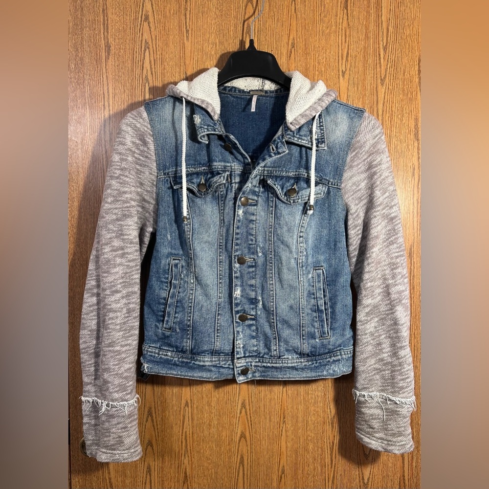 Free People Throwback Denim Jacket - image 1